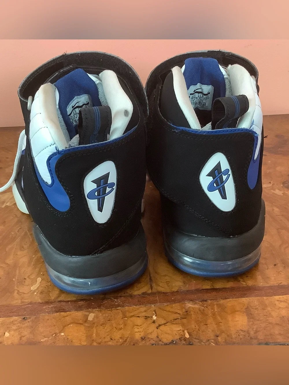 Nike Air Penny 4 OG Orlando Sneakers 864018-100 Men’s Shoes Size 10.5 No Laces